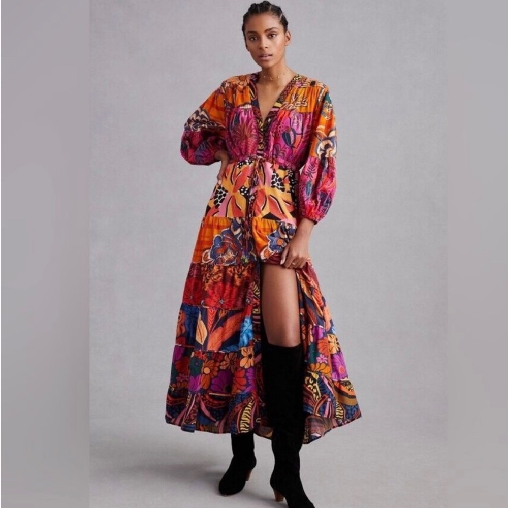 Fabulous farm rio dress! Great statement piece. Only worn a handful of times.